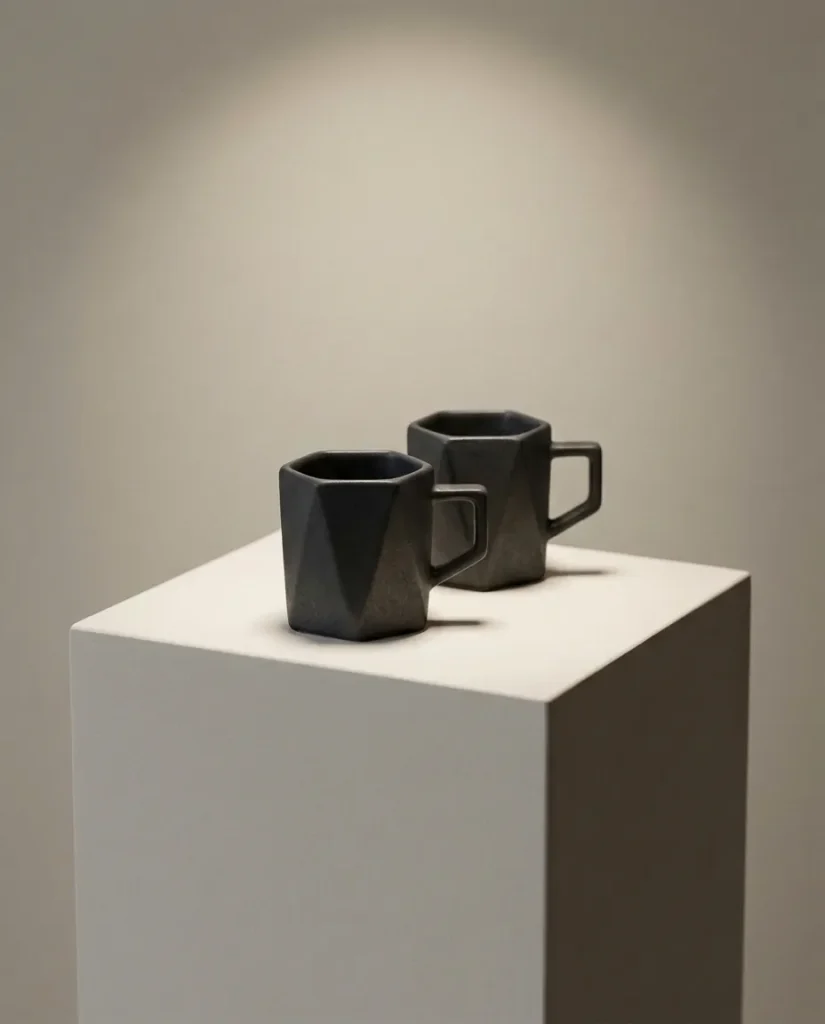 Hex Espresso Cup – Graphite