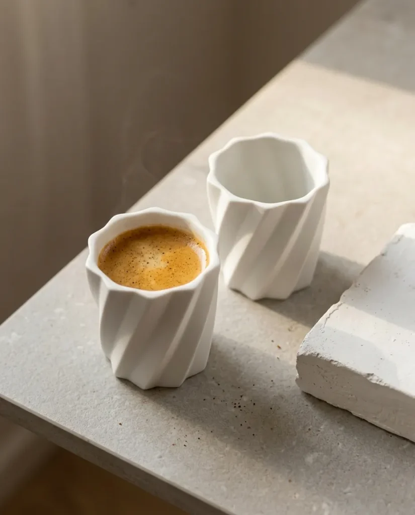 Twist Espresso Cup – in use