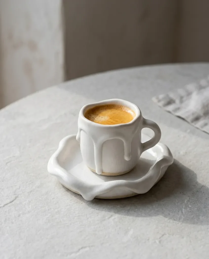 Melt Saucer – in use