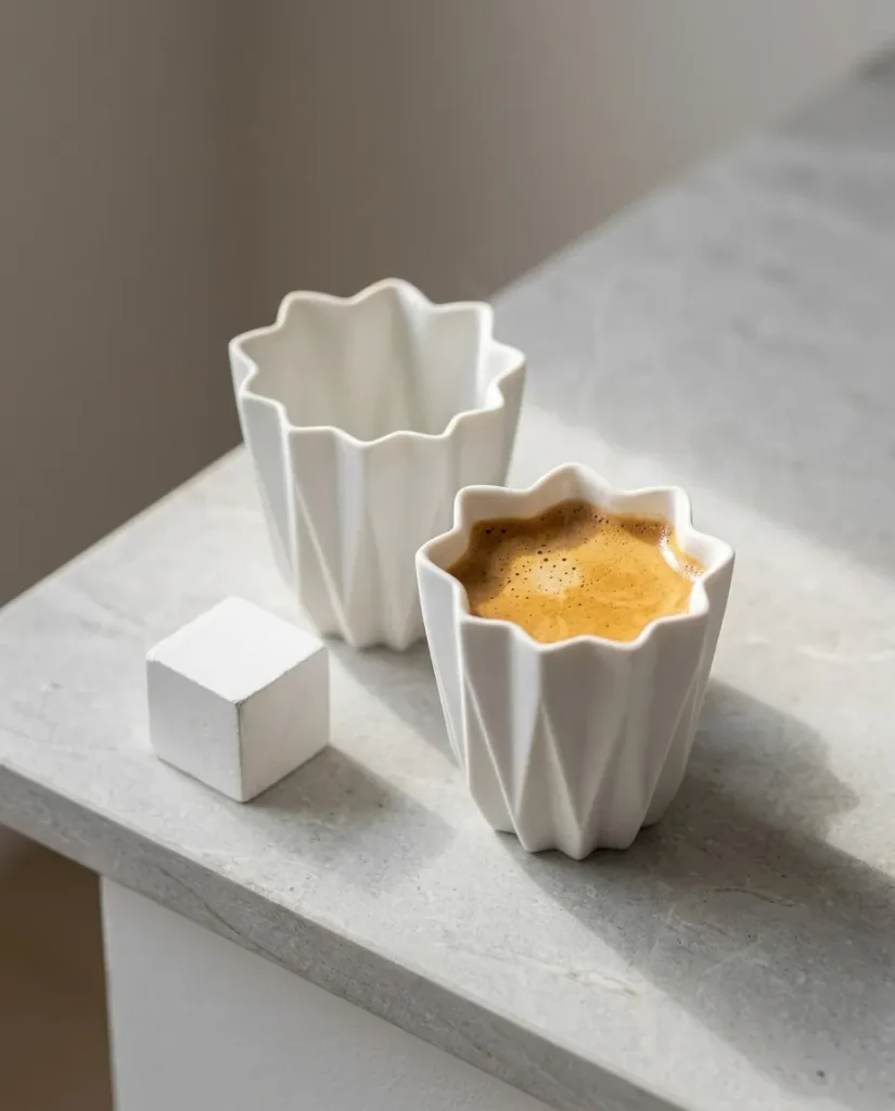 Petal Espresso Cup – in use