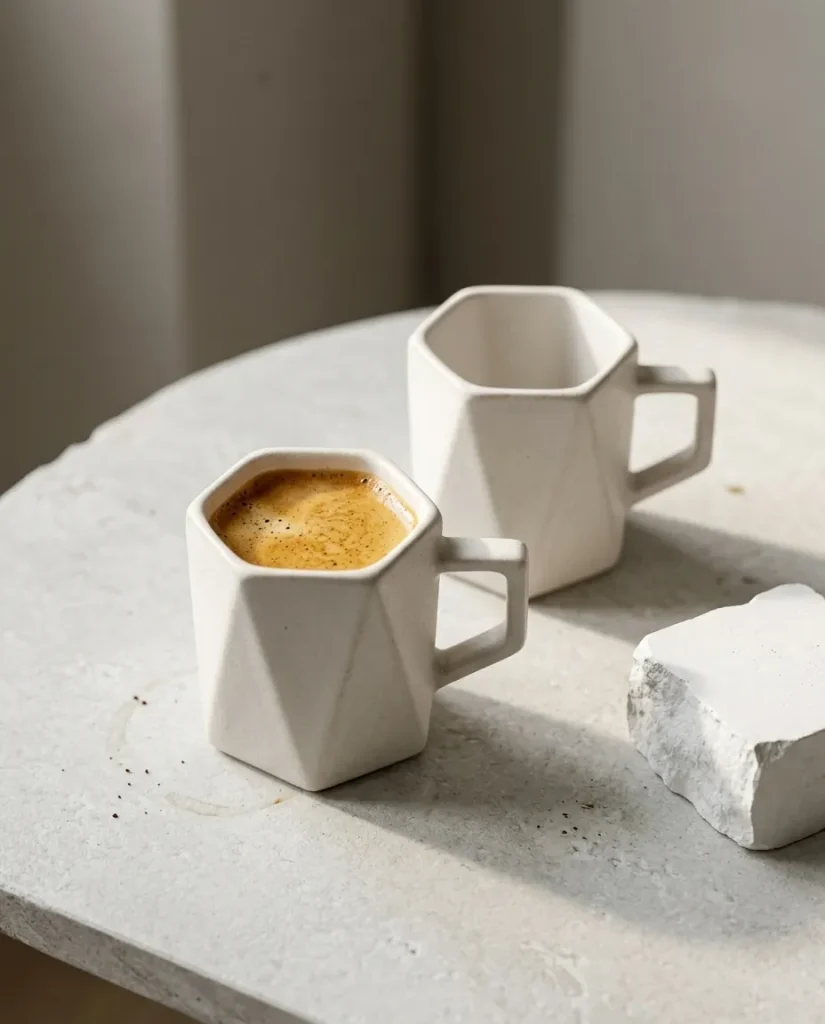 Hex Espresso Cup – in use