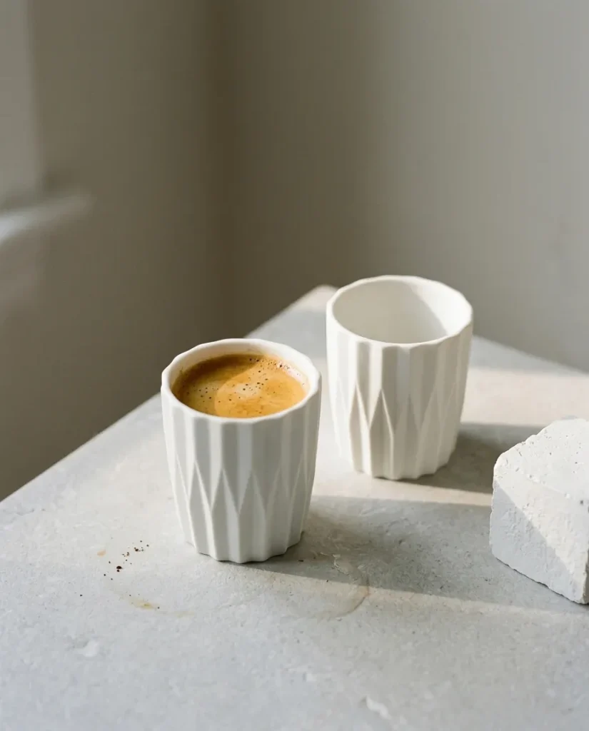 Fold Espresso Cup – in use
